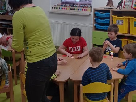 Projektový den- Velikonoce, vynášení Morany