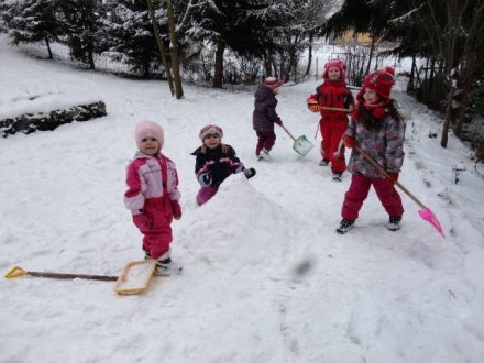 21. 1. 2016 MŠ na zimní zahradě